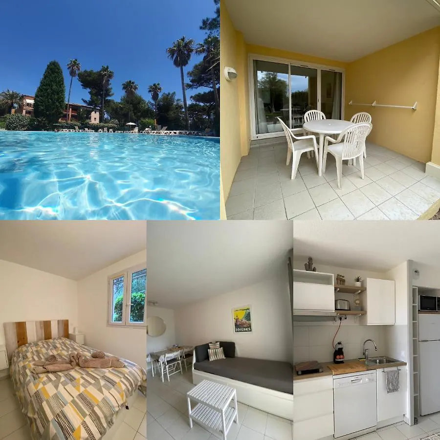 Apartment Appartement En Residence Privee, Face A La Mer Avec Acces Direct Plage Hyeres